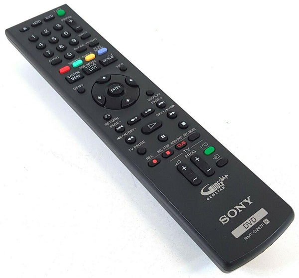 Sony RMT-D247P TV HDD DVD Remote Control Original